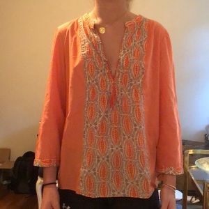 Orange tunic
